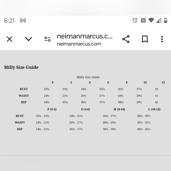 Milly size 2 pleated skirt, fully lined, pink, white and brown Like New - Picture 9 of 9